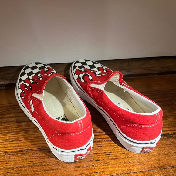 Vans Fire Checkered Slip-On - Picture 4 of 8
